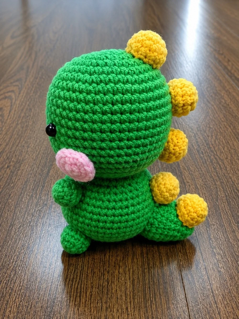 Dinosaur Beginner Crochet Kit Plushie, DIY Craft